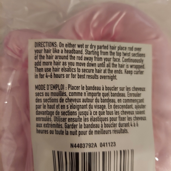 Heatless Curling Headband Set - Picture 4 of 4